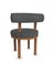 Moca Stuhl aus Safire 09 Stoff & Räuchereiche von Studio Rig für Collector 4
