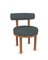Moca Chair in Safire 10 Fabric and Smoked Oak by Studio Rig for Collector 2