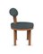 Moca Chair in Safire 10 Fabric and Smoked Oak by Studio Rig for Collector 3
