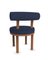 Moca Chair in Safire 11 Fabric and Smoked Oak by Studio Rig for Collector 4