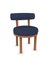 Moca Chair in Safire 11 Fabric and Smoked Oak by Studio Rig for Collector 2