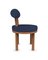 Moca Chair in Safire 11 Fabric and Smoked Oak by Studio Rig for Collector 3