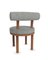 Moca Stuhl aus Safire 12 Stoff & Räuchereiche von Studio Rig für Collector 4