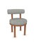 Moca Chair in Safire 12 Fabric and Smoked Oak by Studio Rig for Collector 2