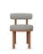Moca Chair in Safire 12 Fabric and Smoked Oak by Studio Rig for Collector 1