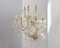 Lámpara de araña veneciana de cristales de Maria Theresa y cadenas de vidrio octágono, Italia, Imagen 2