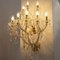 Venetian Chandelier in Maria Theresa Crystals and Chains of Octagons Glass, Italy 8