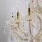 Venezianischer Kronleuchter aus Maria Theresa Kristallen und Ketten aus Oktogonen Glas, Italien 10