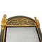 19th Century Swedish Giltwood Mirror with Refreshed Green Paint, Image 3