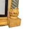 19th Century Swedish Giltwood Mirror with Refreshed Green Paint, Image 4