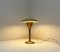 Lampada da tavolo vintage in ottone, anni '40, Immagine 4