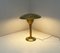 Lampada da tavolo vintage in ottone, anni '40, Immagine 3