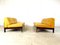Yellow Leather Durlet Modular Sofa, 1960s, Set of 4 6