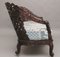 19th Century Anglo Indian Carved Sofa, 1860s, Image 16