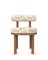 Moca Chair in Hymne Beige Fabric and Smoked Oak by Studio Rig for Collector 1