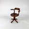 Bentwood Oak Desk Chair from Thonet, 1950s 7