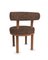 Moca Chair aus Tricot Brown Stoff & Räuchereiche von Studio Rig für Collector 4