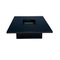 Convertible Coffee Table in Black Lacquer on Wood by Roche Bobois, France, 1970s, Image 1