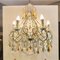 Chandelier Chandelier in Cut Crystal in the style of Maria Teresa, Italy, 1950s 3