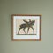 Axel Salto, A Stag, 20th Century, Woodcut, Framed 1
