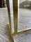 Italian Brass Table in Lacquer by Jean Claude Mahey, 1970s 70