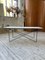 Coffee Table in Metal and Marble, 1950s 1