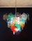 Lámpara de araña de Murano era espacial vintage, 1990, Imagen 13