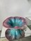 Blue and Pink Ceramic Dish, 1970s 14