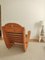 Scandinavian Rocking Chair in Wood and Mohair Velvet 6