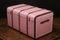 Pink Curved Mail Trunk, 1920s 8