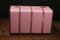 Baúl de correo curvado en rosa, años 20, Imagen 7