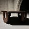 Tavolino da caffè esagonale modernista in quercia, anni '60, Immagine 12