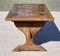 Monastery Table with Inlaid Top and Oak Base, 1930s 10