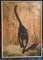 Bum Diemers, Black Cat, años 70, óleo sobre lienzo, Imagen 1