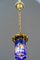 Lámpara colgante Art Déco, Viena, años 20, Imagen 14