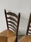 Rustic Oak Straw Chairs, 1890s, Set of 3 19
