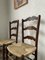 Rustic Oak Straw Chairs, 1890s, Set of 2 12