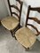 Rustic Oak Straw Chairs, 1890s, Set of 2, Image 17