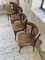 Wooden Bistro Chairs, 1950s, Set of 4 12