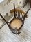 Wooden Bistro Chairs, 1950s, Set of 4, Image 20