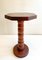 Oak Pedestal Side Table or Plant Stand, 1960s 10