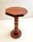Oak Pedestal Side Table or Plant Stand, 1960s 1
