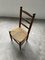 Rustic Oak Straw Chair, 1950s 13
