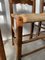 Rustic Handcrafted Oak Chairs, 1890s, Set of 4 15