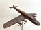 Handmade Oak Hercules C-130 Airplane on Stand, 1950s, Image 17