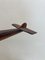 Handmade Oak Hercules C-130 Airplane on Stand, 1950s 10