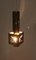 Lámpara colgante Mid-Century dorada, años 60, Imagen 12