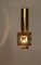Lámpara colgante Mid-Century dorada, años 60, Imagen 14
