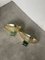 Art Deco Brass & Glass Wall Lights from SCE, 1970s, Set of 2 15