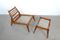 German Low Lounge Chair with Ottoman, 1950s, Image 10